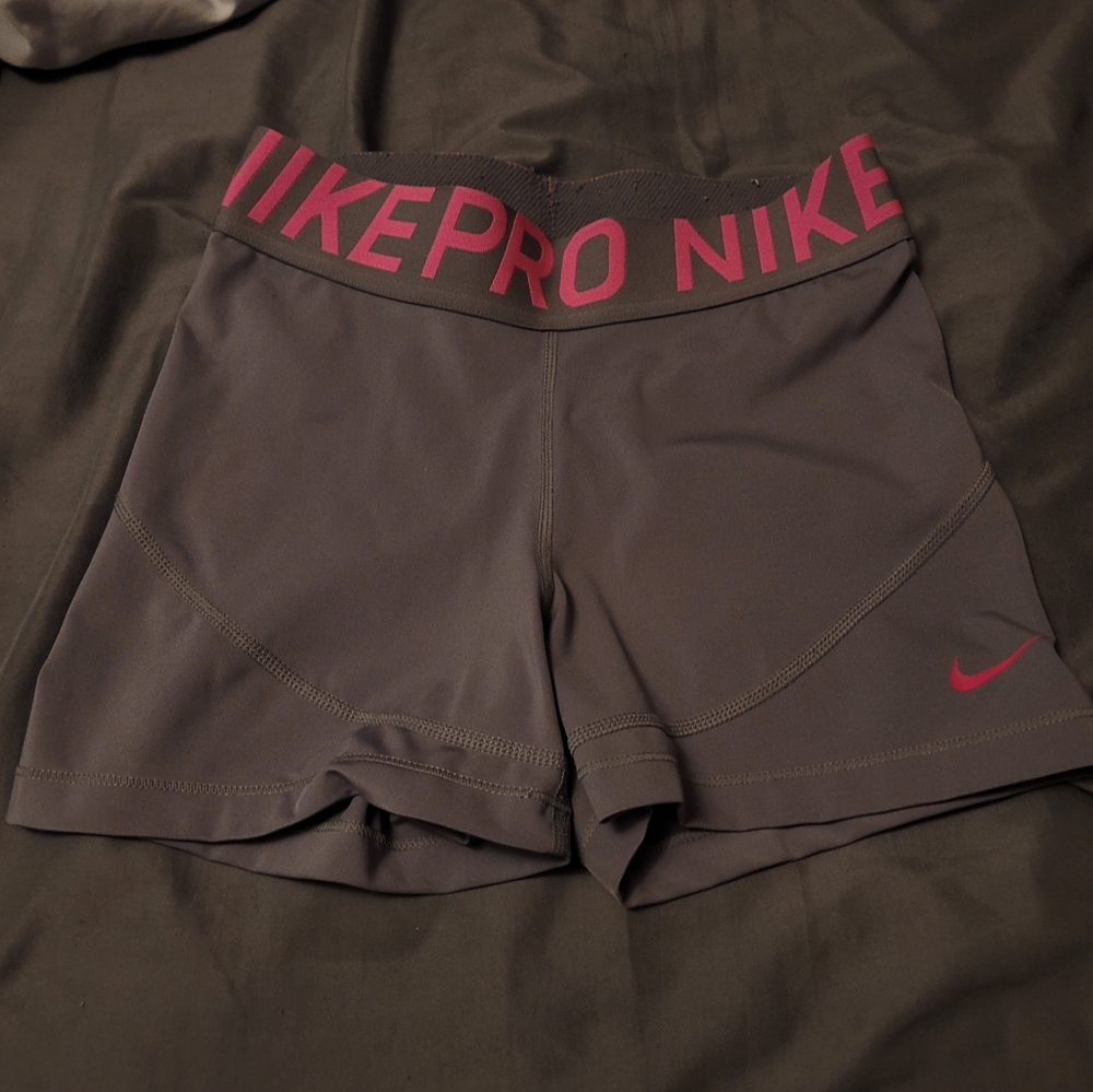 Nike pro spandex shorts
